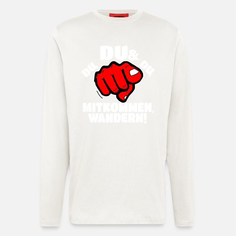 wanderern - Langarmshirt - made by SPREAD  - OFF WHITE