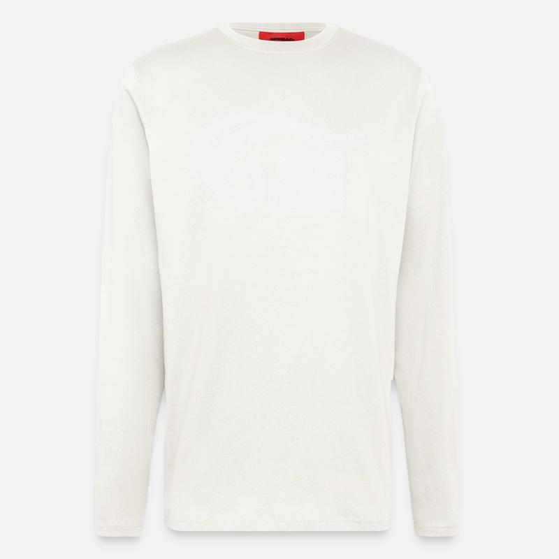 2T Rohr - Langarmshirt - made by SPREAD  - OFF WHITE