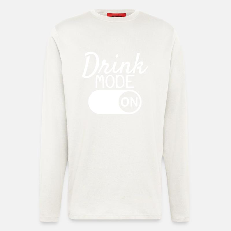 Trinken - Langarmshirt - made by SPREAD  - OFF WHITE