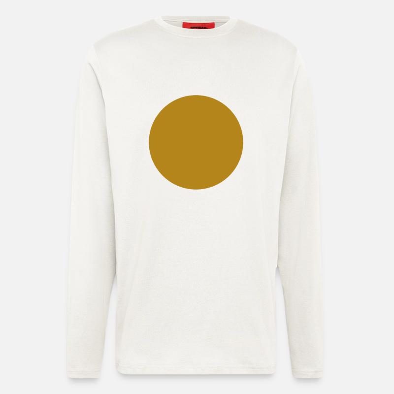Kreis Gold - Langarmshirt - made by SPREAD  - OFF WHITE