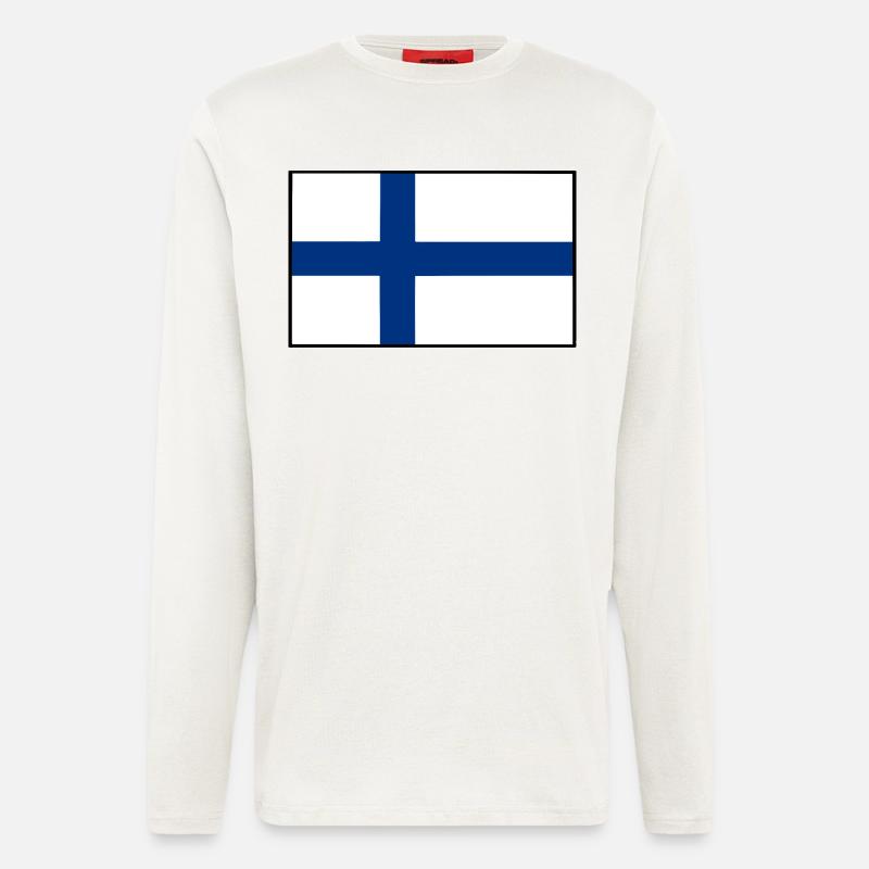 Finnland - Langarmshirt - made by SPREAD  - OFF WHITE