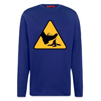 Risk of slipping with a banana - Longsleeve - made by SPREAD  - OFF WHITE - Front
