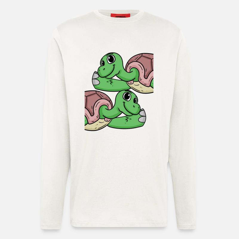 Turtle Turtles - Longsleeve - made by SPREAD - OFF WHITE