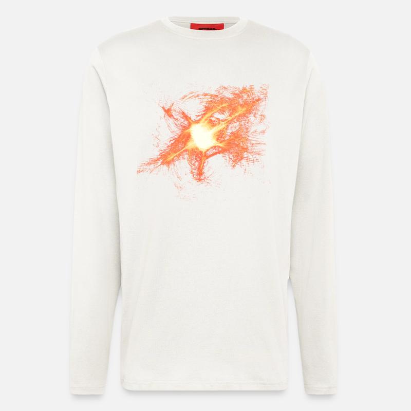 Explosion - Langarmshirt - made by SPREAD  - OFF WHITE