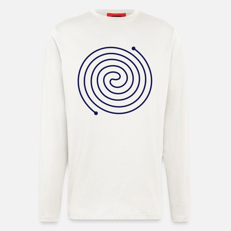 Crop-circle-2-i-1 - Organic Relaxed Longsleeve Made in EU - OFF WHITE