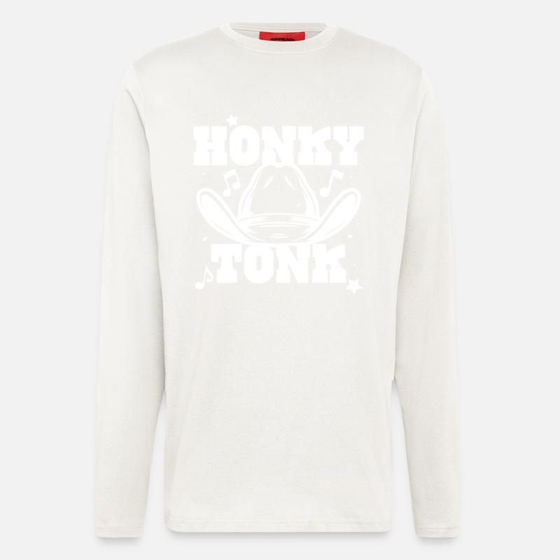 Honky Tonk - Longsleeve - made by SPREAD  - OFF WHITE