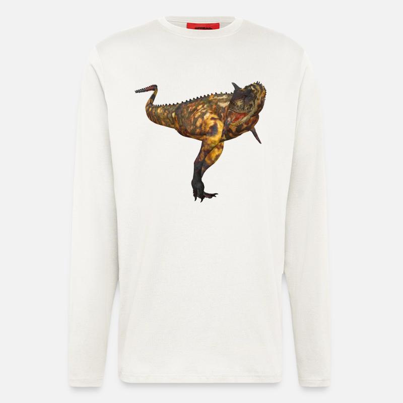 Carnotaurus - Longsleeve - made by SPREAD  - OFF WHITE