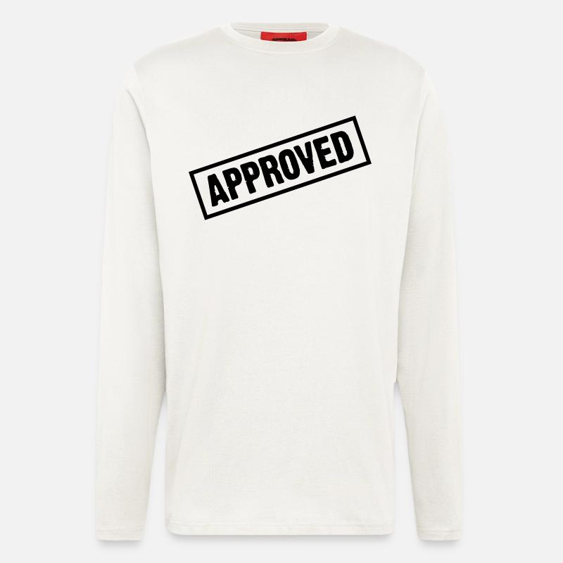 Zugelassen! - Langarmshirt - made by SPREAD  - OFF WHITE