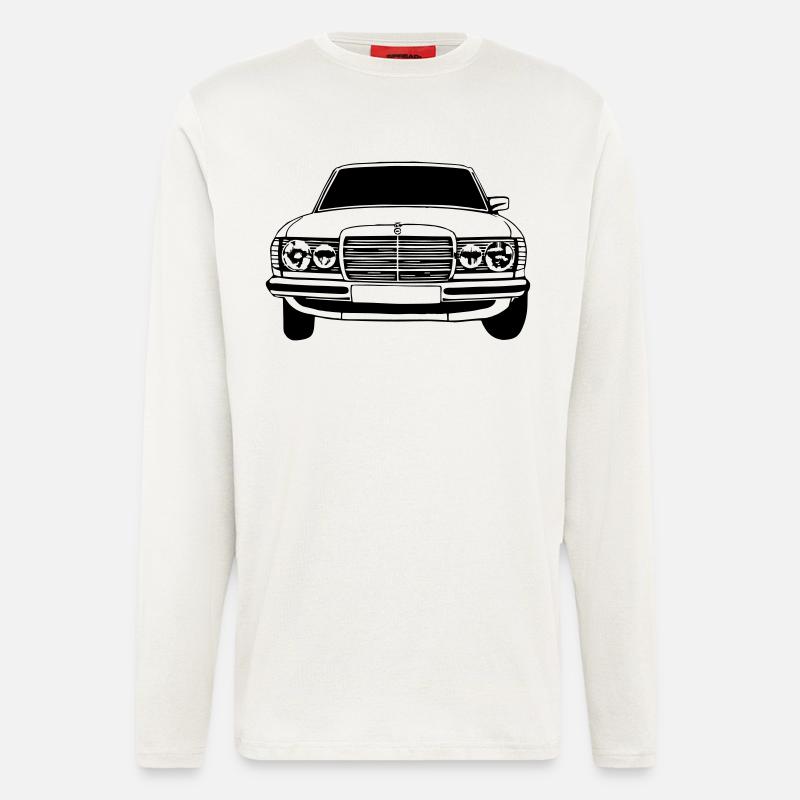 MB w123 ...(24) - Langarmshirt - made by SPREAD  - OFF WHITE