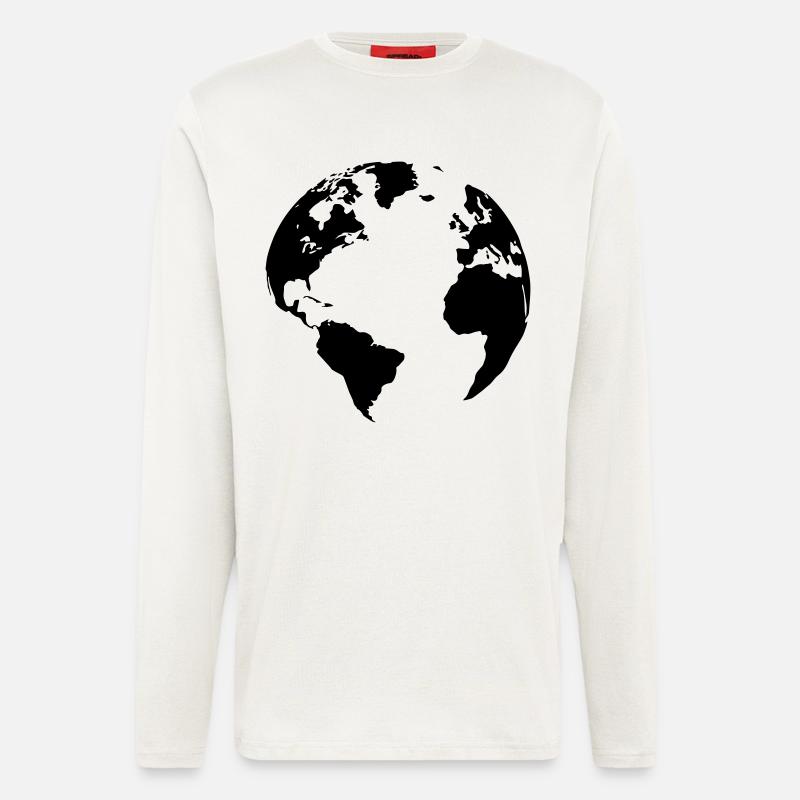 Mutter Erde - Langarmshirt - made by SPREAD  - OFF WHITE