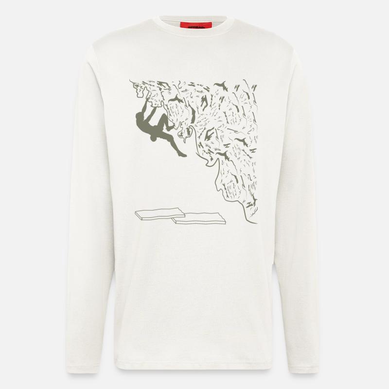 Climb - Longsleeve - made by SPREAD  - OFF WHITE