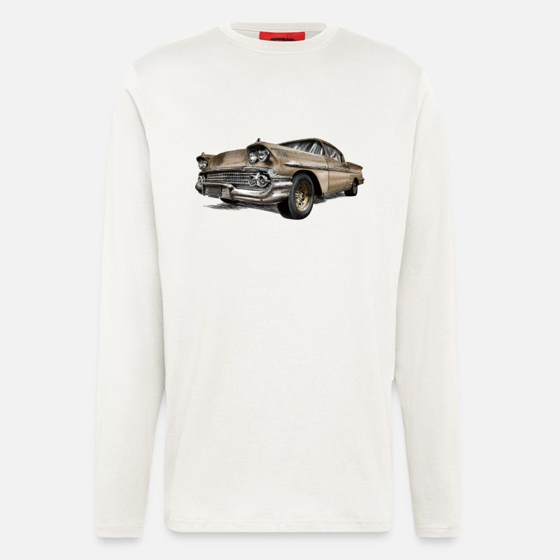 Oldtimer - Langarmshirt - made by SPREAD  - OFF WHITE