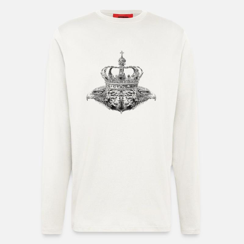 Doppeladler - Langarmshirt - made by SPREAD  - OFF WHITE