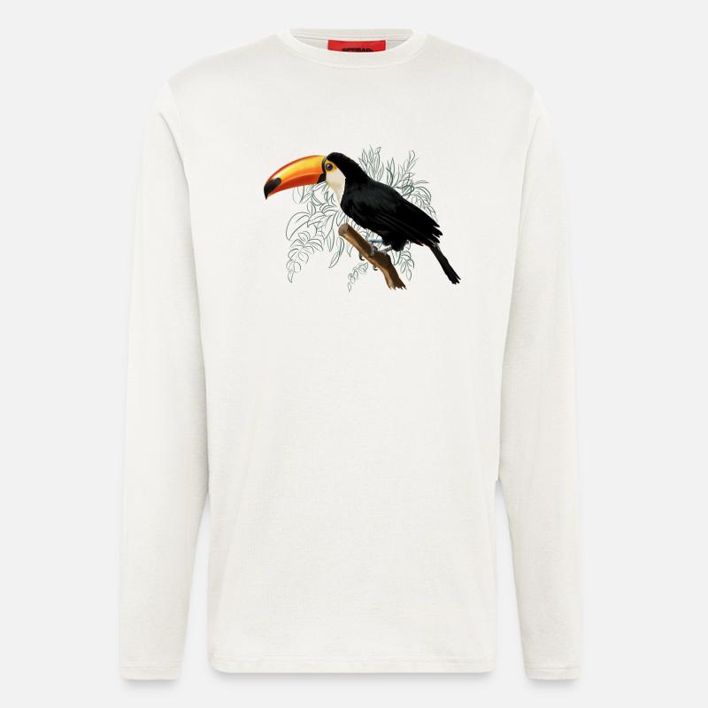 Tukan - Langarmshirt - made by SPREAD  - OFF WHITE
