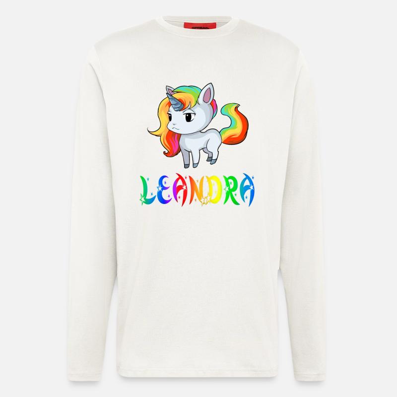 Leandra Einhorn - Langarmshirt - made by SPREAD  - OFF WHITE