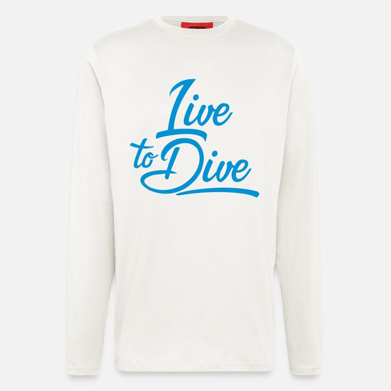 diving - Longsleeve - made by SPREAD - OFF WHITE