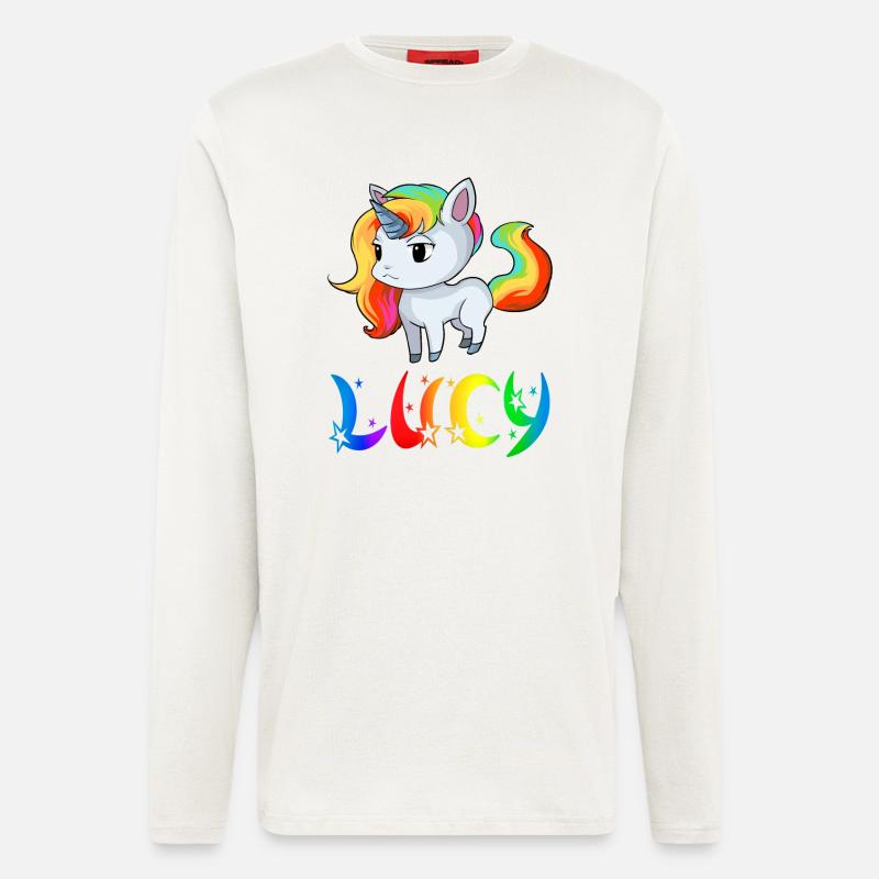 Lucy Einhorn - Langarmshirt - made by SPREAD  - OFF WHITE