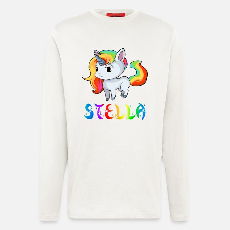 Stella Einhorn - Langarmshirt - made by SPREAD  - OFF WHITE