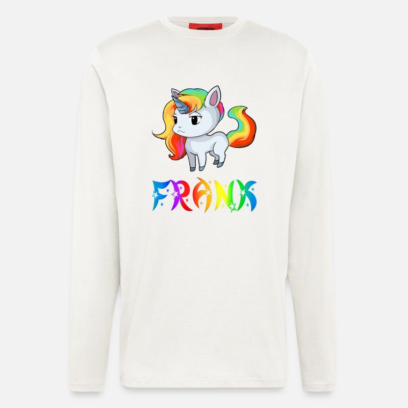 Frank Einhorn - Manches longues bio décontracté fabriqué en UE - OFF WHITE
