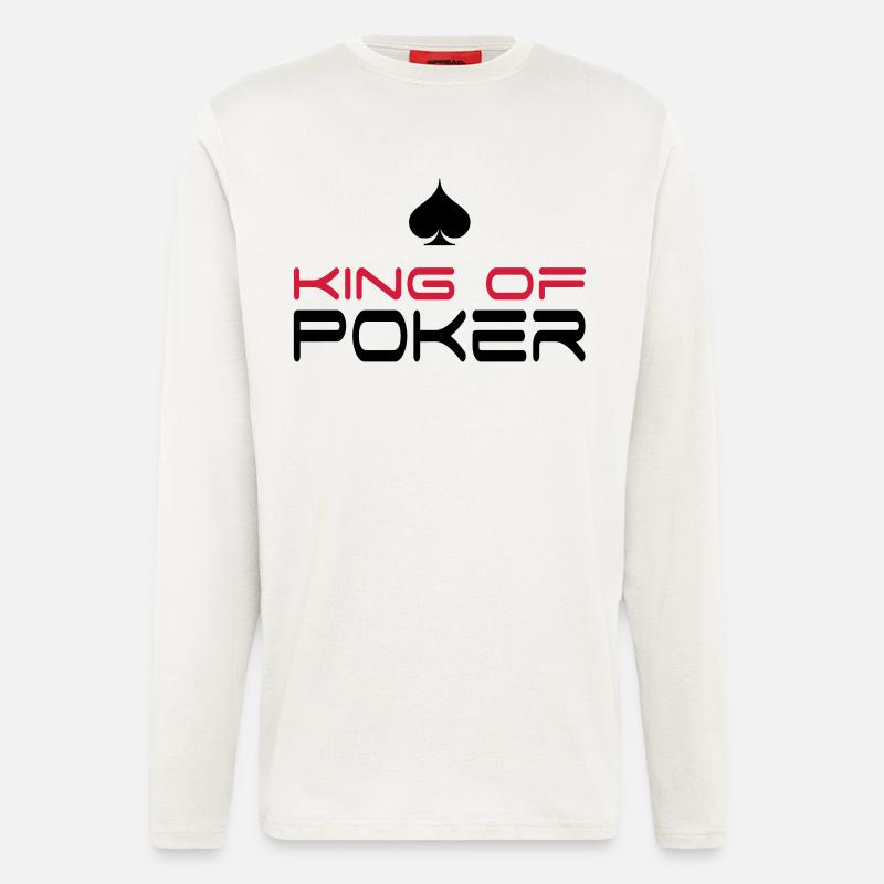 poker - Longsleeve - made by SPREAD - OFF WHITE