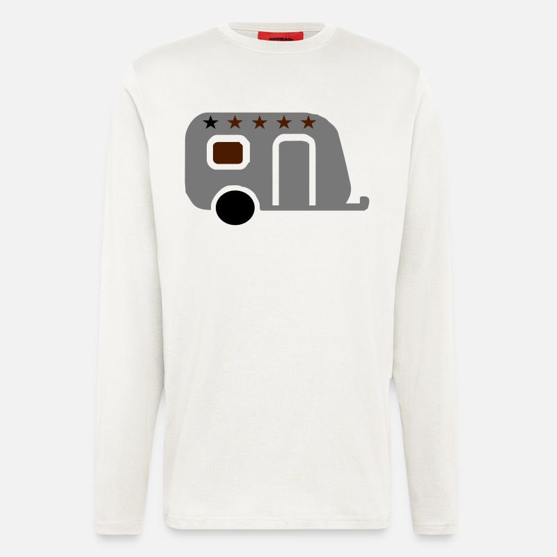 caravan - Longsleeve - made by SPREAD - OFF WHITE