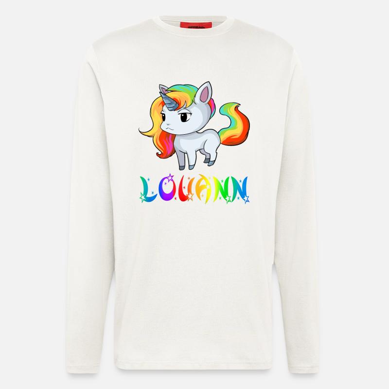 Einhorn Louann - Langarmshirt - made by SPREAD  - OFF WHITE