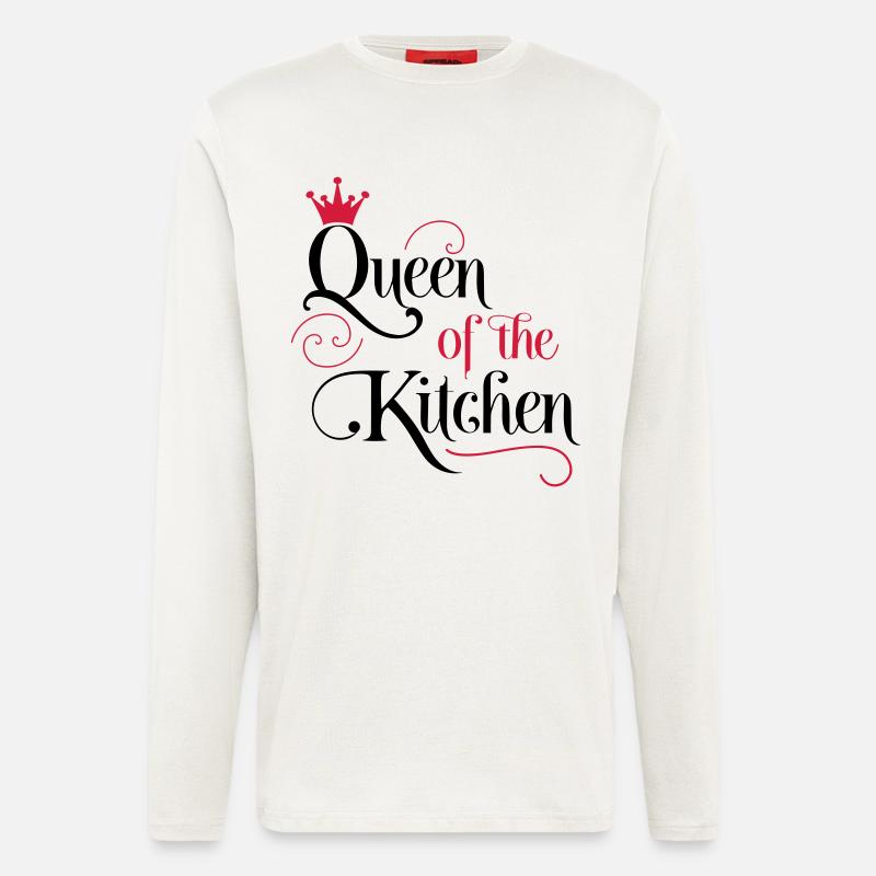 Kochen - Langarmshirt - made by SPREAD - OFF WHITE