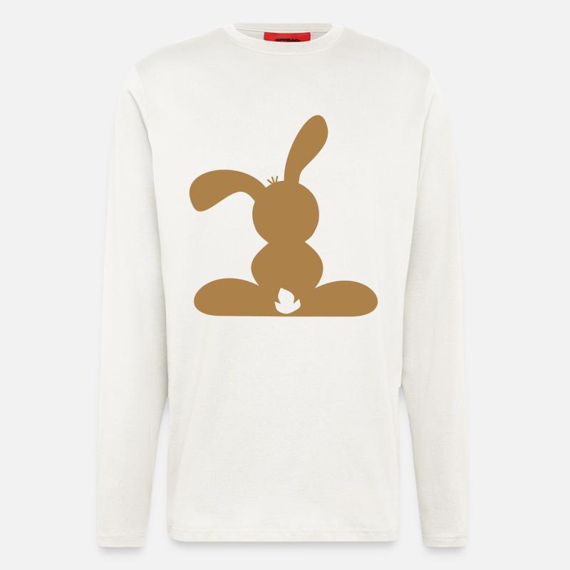 Rabbit - Longsleeve - made by SPREAD  - OFF WHITE