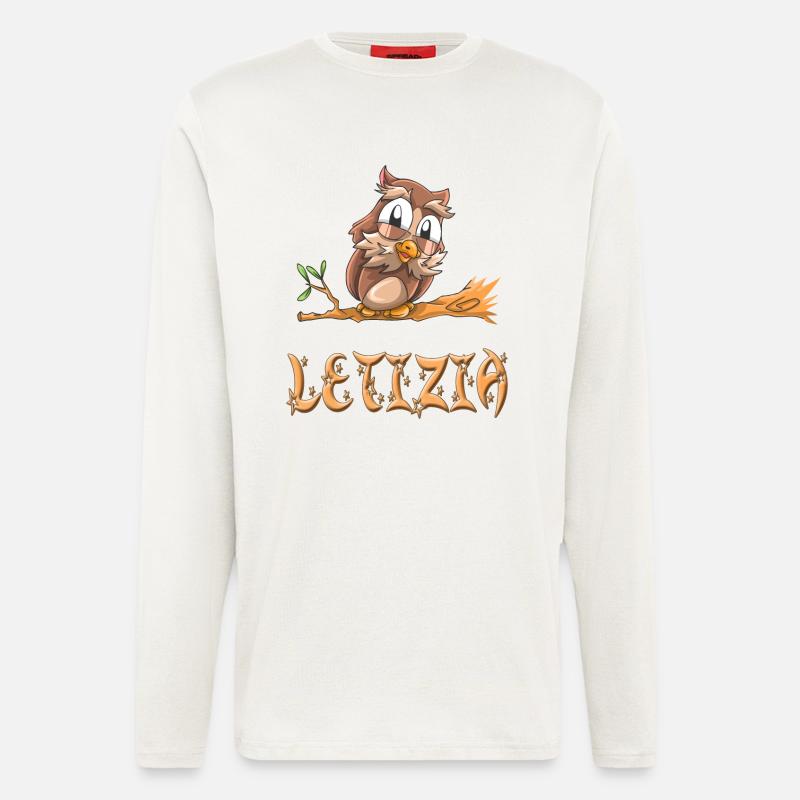 Eule Letizia - Langarmshirt - made by SPREAD  - OFF WHITE