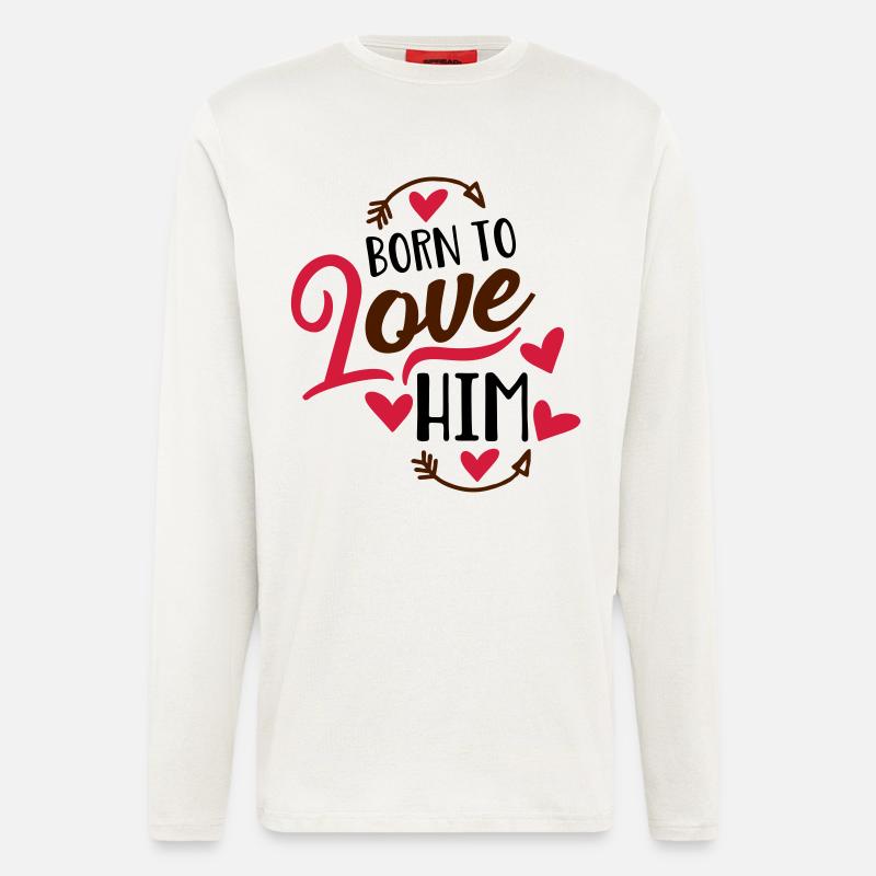 Liebe - Langarmshirt - made by SPREAD - OFF WHITE