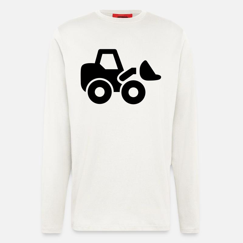 excavator - Longsleeve - made by SPREAD - OFF WHITE