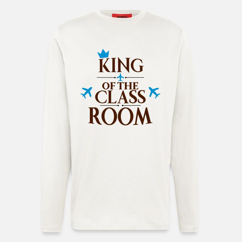 school - Longsleeve - made by SPREAD - OFF WHITE