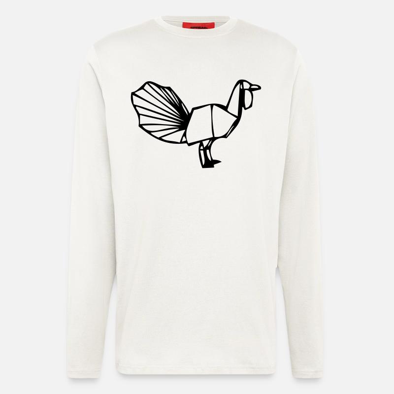 Truthahn - Langarmshirt - made by SPREAD  - OFF WHITE