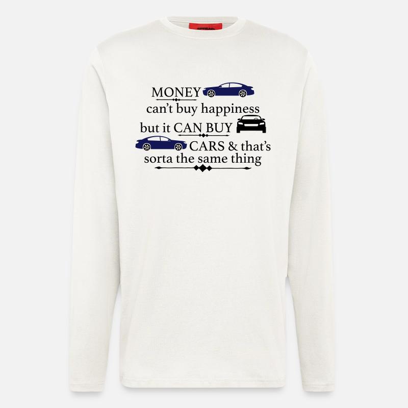 Auto - Langarmshirt - made by SPREAD - OFF WHITE