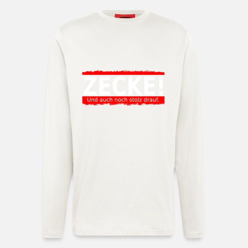 Zecke - Langarmshirt - made by SPREAD  - OFF WHITE