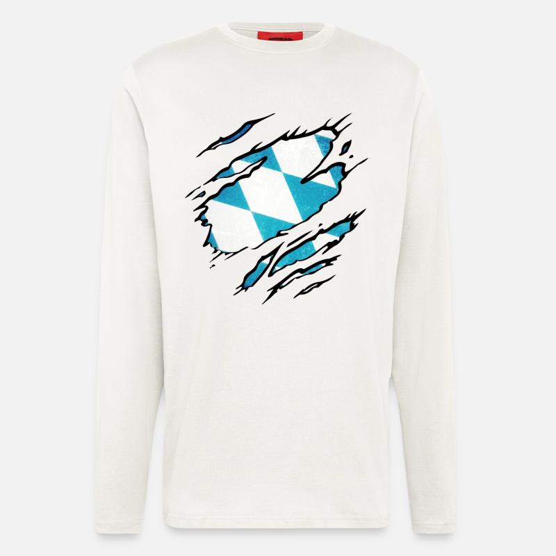 Bayern - Langarmshirt - made by SPREAD  - OFF WHITE