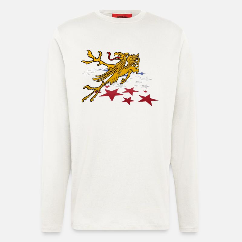 Rostocker Greif 3D - Longsleeve - made by SPREAD  - OFF WHITE