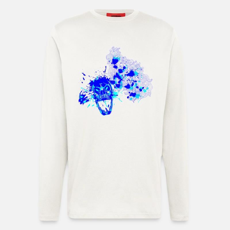 Kopfschuss - Langarmshirt - made by SPREAD  - OFF WHITE