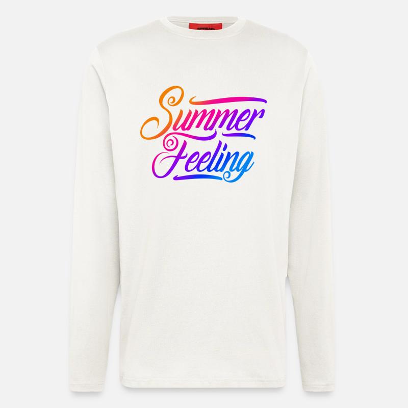 Summer feeling - Longsleeve - made by SPREAD  - OFF WHITE