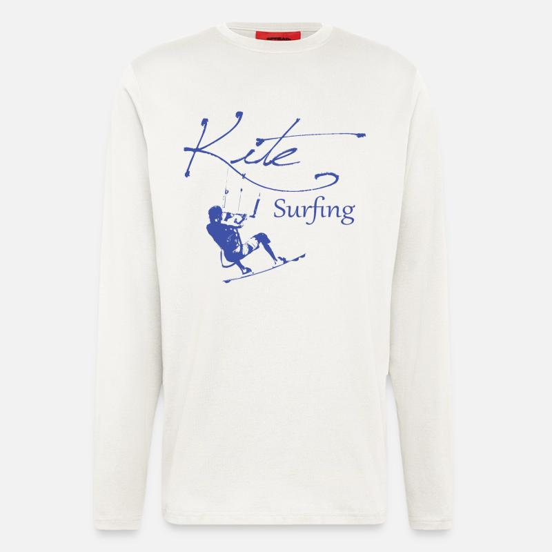 Kite - Surfing - Langarmshirt - made by SPREAD  - OFF WHITE