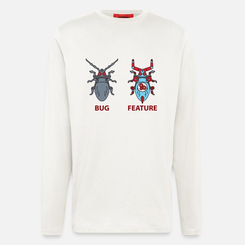 Programmer joke - Longsleeve - made by SPREAD  - OFF WHITE