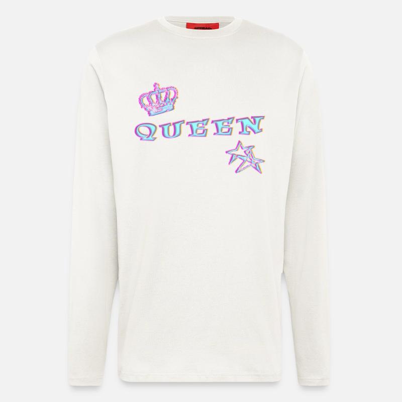 queen - Longsleeve - made by SPREAD - OFF WHITE