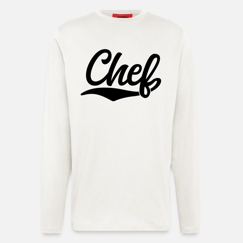 Chef - Langarmshirt - made by SPREAD - OFF WHITE