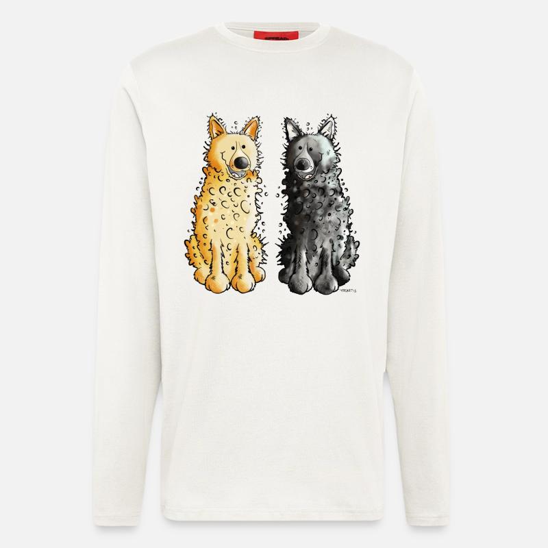 Mudi Team - Langarmshirt - made by SPREAD  - OFF WHITE