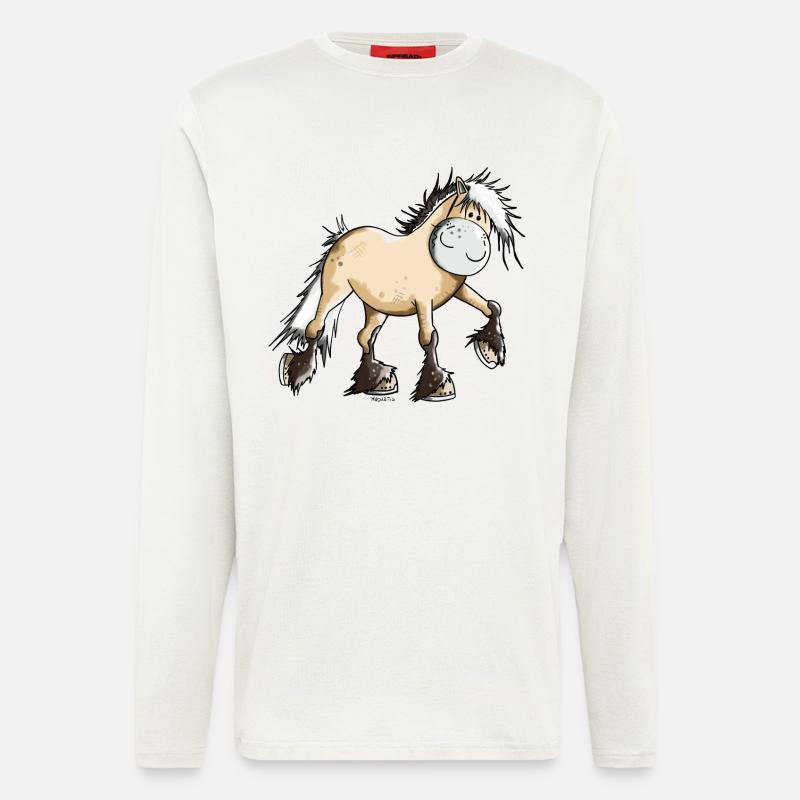 Nele der Norweger - Langarmshirt - made by SPREAD  - OFF WHITE