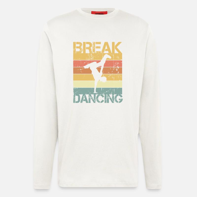 Breakdance - Langarmshirt - made by SPREAD  - OFF WHITE