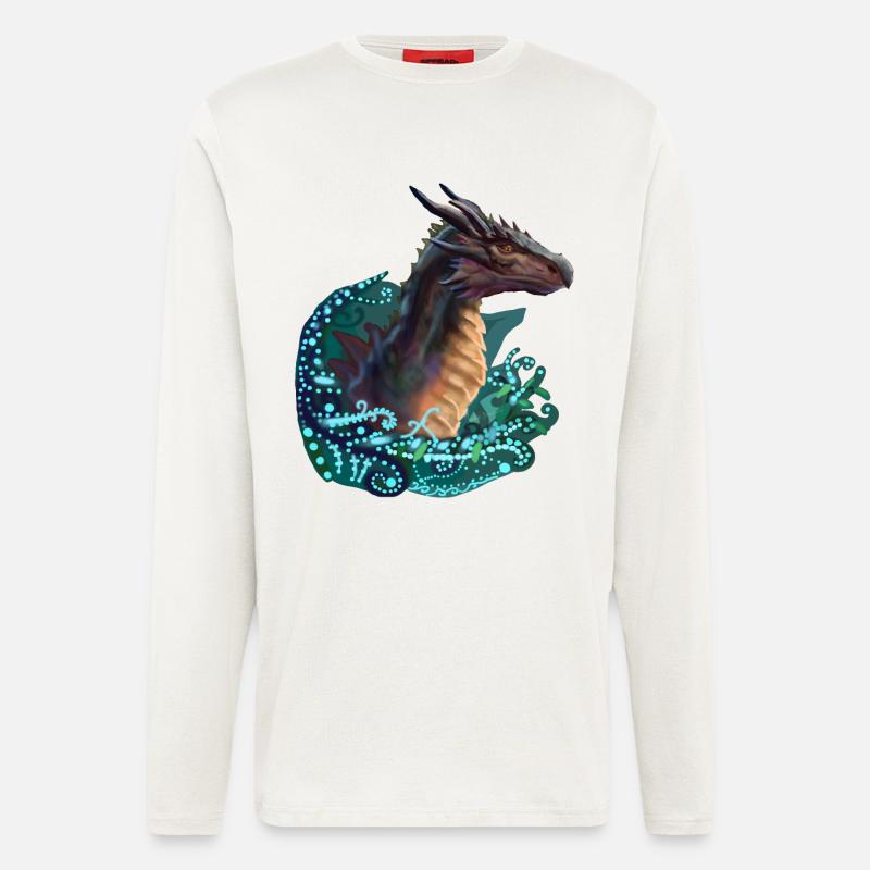 dragon - Longsleeve - made by SPREAD  - OFF WHITE