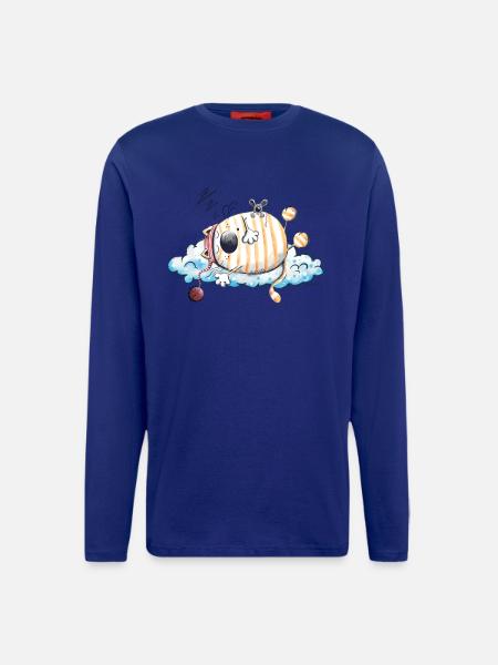 Sleeping Cat - Longsleeve - made by SPREAD  - OFF WHITE