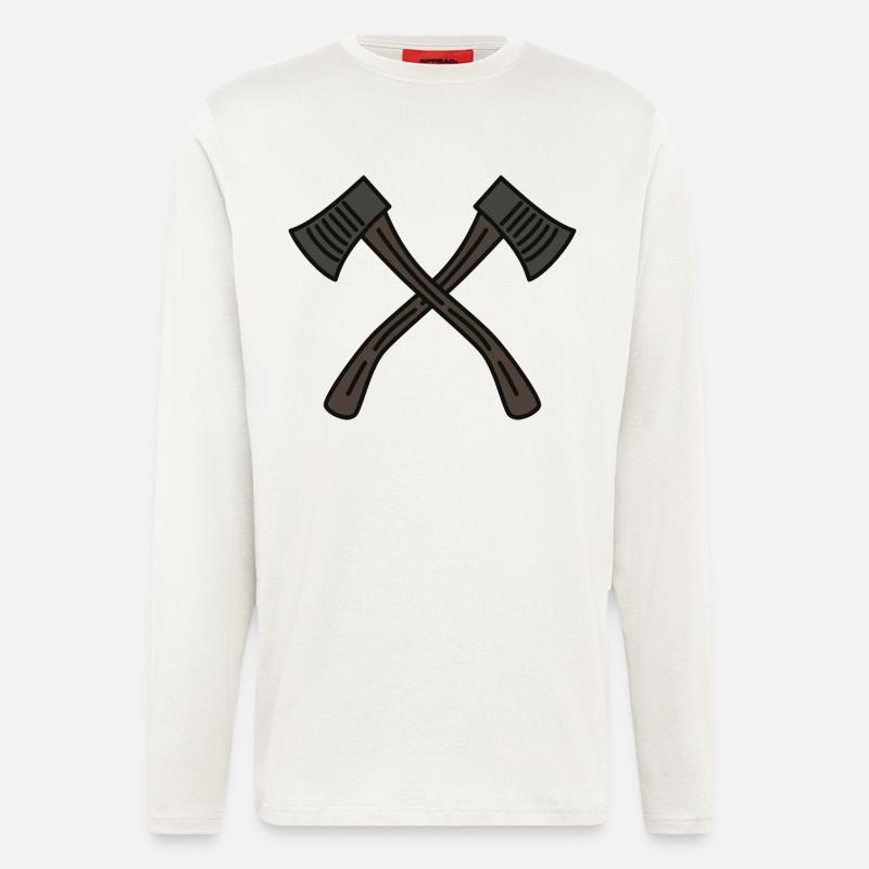 Axe - Longsleeve - made by SPREAD - OFF WHITE