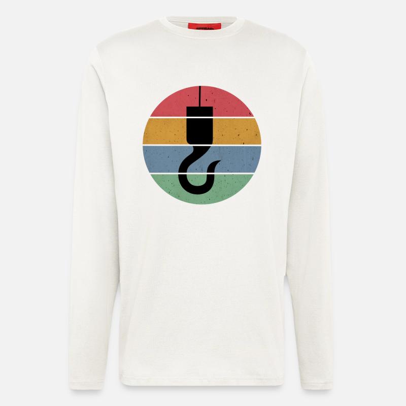 Crane hook crane operator - Longsleeve - made by SPREAD  - OFF WHITE